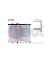 Su Radyatörü Brezing Tepee (163319B-2061011-1330W7)