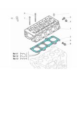Ducato 3 Silindir Kapak Contası 1.30 Mm 3 Çentik Otoconta(40137507-500387069)(389450)