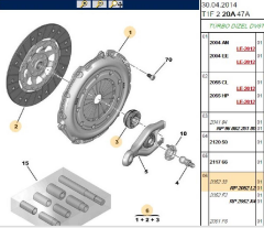 Debriyaj Seti 1.6 HDI 16V 1.6 DIZEL DW6