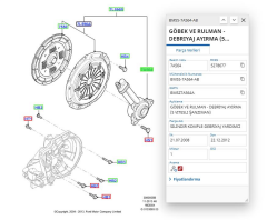 Debriyaj Bilyası Fiesta 96 Focus ( LUK510001111 - XS417A564EA )