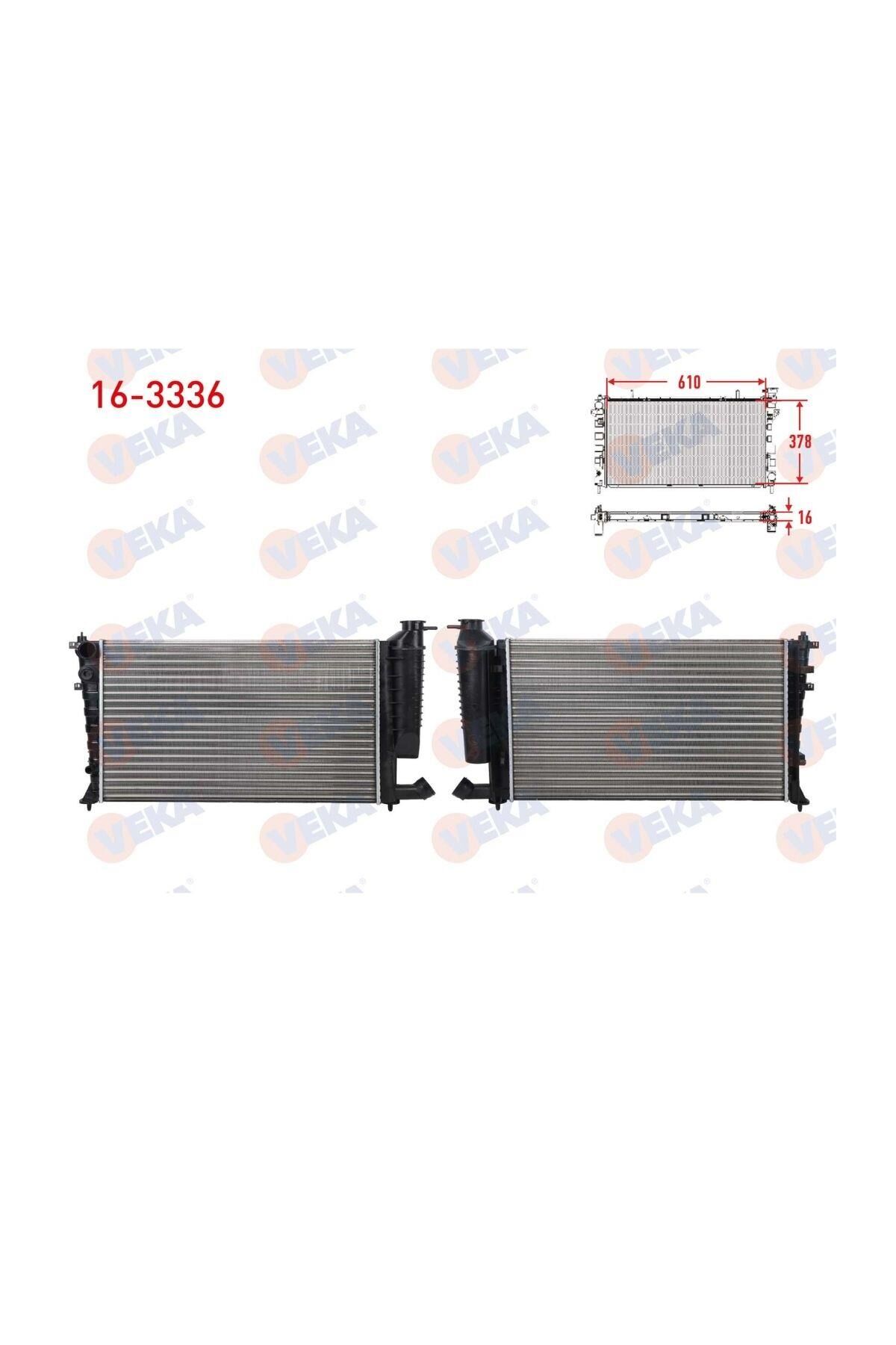 Su Radyatörü Klimalı 306 (163336-732520-133046-1331R7)