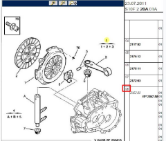3'lü Debriyaj Takımı(Baskı+Disk+Rulman)Peugeot207