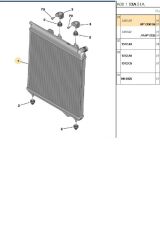 Su Radyatörü Mekanik 207 (163329-2049011-1330E6-1330Q5)