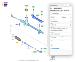 Rot Başı Sol Focus 18 ( AYD22139 - JX6C3C437AA )