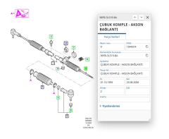 Rot Mili Fiesta 96>01( AYD00143 - 96FB3L519BA )