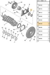 Ön Krank Keçesi C2 C3 C4 Saxo Xsara Berlingo Nemo (SKT046080-0514A3)
