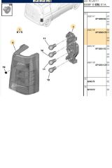 Sol Stop Çift Kapı DW8 Partner Berlingo 05>07 (511123-P4204-6350Y8)