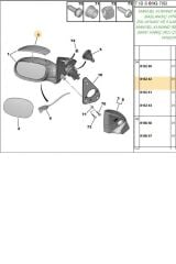 Sol Dış Ayna Kapağı 206 (815242)