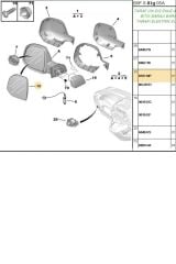 Sol Ayna Cam Partner (AYNPJ102-8151NP)