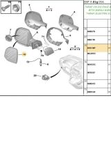 Sol Ayna Cam Partner (AYNPJ102-8151NP)