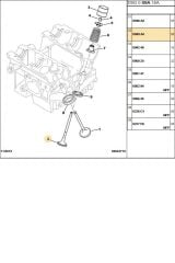 Subap Gaydı 306 Xsara C5 C4 16V (G02820283-0949A4)