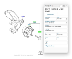 Ön Porya Civatası Focus ( 7M513B477AB )