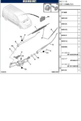 Ön Sol Silecek (6426WE) Peugeot 307