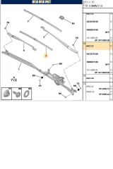 Ön Sağ Silecek Süpürgesi (642322) Peugeot 308