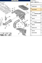 Hava Filtresi Peugeot P208 P301 2008 P308 P3008 P508 1.6HDİ