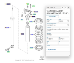 Amortisör Kit Körük Takımı Arka Focus Cmax 04 ( ONK CM31705 - 4M51 5K570 AA )