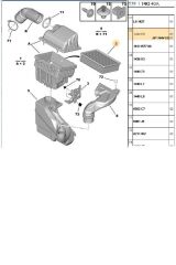 Hava Filtresi EW10A (2.0 16V) 307-308-C3-C4