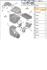 Hava Filtresi EW10A (2.0 16V) 307-308-C3-C4