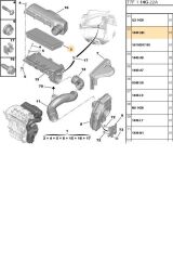 Hava Filtresi P207-P308-P3008-C4  (SA2374-1444.QR-A1274)