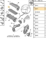 Hava Filtresi 207 208 308 508 C5 DS3 DS4 (SA2502-1444.TT)