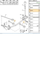 Vites Çubuğu Partner Berlingo (2454F5-BRS2454F5)