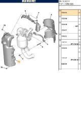 Isı Kalkanı Ön 206 307 DW4-DW6 (1723Y4-BPE260111)