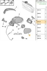 Ayna Camı Sol 207 308 (70910015-8151JE)