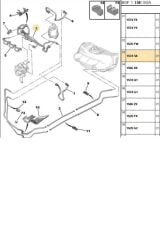 Geri Dönüş Tesisatı C3 Nemo C2 Xsara 206 207 208 Bipper (İBR19752-0500106-1574S8)