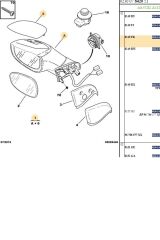 Sağ Ayna Elk C3 (11C3003)
