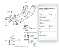 Z Rot Arka Focus 05 ( AYD11409 - 8M515E494AB )