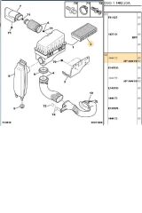 Hava Filtresi 406 EXPERT 806  (1444.VV-SA365)