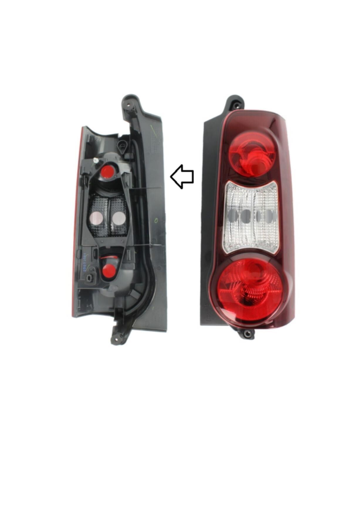 Sağ Stop Lambası Tepee Berlingo (MARS511145-9677205480)