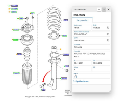 On Amortısor Ust Tabla Fıesta Fusıon 02   ( ONKCM29110 - 2S613K155AG )