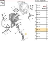 Turbo Ara Yağ Hortumu DW6 (İBR17372-038127)