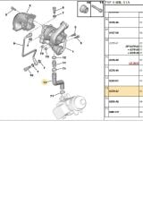 Turbo Geri Dönüş Yağ Hortumu P107 P206 P307 Bipper (FSE11610004)