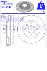 Ön Disk Tkm 306-206 (BG2444-DF1221-0986478370-424996)