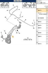 Silecek Su Deposu C-elysee 301 207 1007 (22435003-6431.F3)