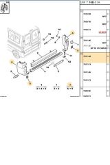 Boxer Jumper Ducato2 Arka Tampon Sol Köşe (Bpe309108-7411A4-07Du010)