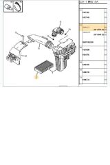 Hava Filtresi P407- C5 (1444.TQ-SA438)