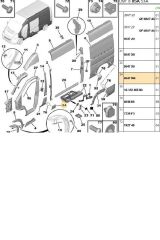 Boxer Jumper Ducato3 Orta Direk Çıta Sol Deliksiz Bitapart (Bpe309179-8547W6-735422953)