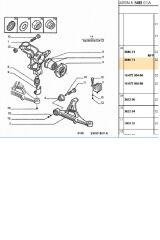 Rotil 405 406 605 607 C5 Xantıa XM 95-04 (00368-3640.71)