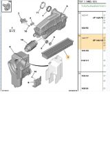 Hava Filtresi TU5JP4 (1.6 16V) 206 206+ 307 308 C2 C3 C4