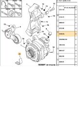 V Kayışı 307 308 (6PK1004S-1987945730-5750XG-55193366)