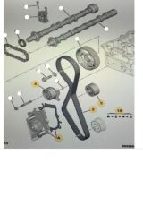 Triger Seti+Su Pompası (Devirdaim) Peugeot Boxer Expert P5008