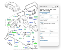Su Fıskiye Memesi Focus Cmax Bm 04  ( FSE11999026 - 4M5117666AD )