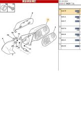 Sağ Ayna Metal (11XS001-8148.TF)