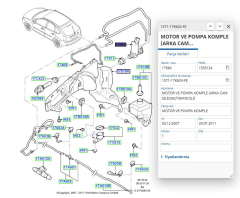 Silecek Su Motoru Focus Mondeo 04 ( FSE11436006 - 1S7117K624FE )