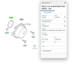Vakum Pompa Conta Tk Fıesta 1.4Tdcı 02  ( KYS349 - 2S6Q2A454AA )