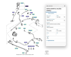 Dıreksıyon Yag Deposu (Fıltrelı)Fıesta 1.4Tdcı 02v  ( FSE11717003 - 2S6C3531BC )