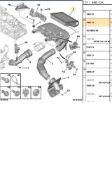 Hava Filtresi  P206+ P208 P301 P308 DV6C (EURO5)